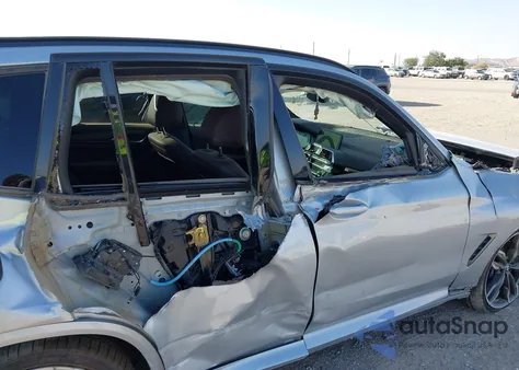 2018 BMW X3 M40I из США, поврежденный, VIN 5UXTS3C52J0Z02391